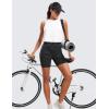 imageCRZ YOGA Womens Butterluxe Biker Shorts with Pockets 5 Inches  High Waisted Volleyball Workout Athletic YogaDark Grey Camouflage 2