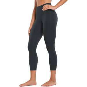 imageCRZ YOGA Butterluxe High Waisted Capris Workout Leggings for Women 23  Lounge Buttery Soft Yoga PantsMelanite
