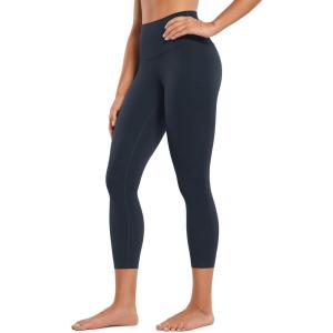 imageCRZ YOGA Butterluxe High Waisted Capris Workout Leggings for Women 23  Lounge Buttery Soft Yoga PantsTrue Navy