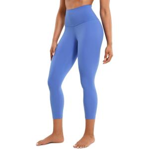 imageCRZ YOGA Butterluxe High Waisted Capris Workout Leggings for Women 23  Lounge Buttery Soft Yoga PantsWild Indigo