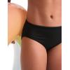 imageCRZ YOGA Girls Swimsuit 2 Piece Bikini Set  Scoop Neck Adjustable Straps Padded Tops and Bottoms Beach Sports Bathing SuitBlack