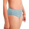 imageCRZ YOGA Girls Swimsuit 2 Piece Bikini Set  Scoop Neck Adjustable Straps Padded Tops and Bottoms Beach Sports Bathing SuitLight Grayish Blue