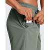 imageCRZ YOGA Mens Linerless Workout Shorts  7 Quick Dry for Running Sports Athletic Gym with PocketsGrey Sage