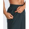 imageCRZ YOGA Mens Linerless Workout Shorts  7 Quick Dry for Running Sports Athletic Gym with PocketsMelanite
