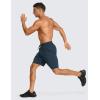 imageCRZ YOGA Mens Linerless Workout Shorts  7 Quick Dry for Running Sports Athletic Gym with PocketsStelindigo