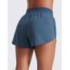 imageCRZ YOGA High Waisted Dolphin Shorts for Women 3 for Running Athletic Workout Gym with Zipper Pockets LinerStelindigo