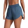 imageCRZ YOGA High Waisted Dolphin Shorts for Women 3 for Running Athletic Workout Gym with Zipper Pockets LinerStelindigo