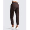 imageCRZ YOGA Cloud Jersey Joggers Sweatpants Women 25 Capri Casual Lounge Pajama Workout Sweat Pants with PocketsHot Fudge Brown