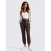 imageCRZ YOGA Cloud Jersey Joggers Sweatpants Women 25 Capri Casual Lounge Pajama Workout Sweat Pants with PocketsHot Fudge Brown