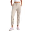 imageCRZ YOGA Cloud Jersey Joggers Sweatpants Women 25 Capri Casual Lounge Pajama Workout Sweat Pants with PocketsMojave Tan