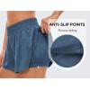 imageCRZ YOGA 2 in 1 Flowy Running Shorts for Women High Waisted Quick Dry for Athletic Gym Lounge Workout Cute Tennis SkirtsStelindigo