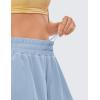 imageCRZ YOGA 2 in 1 Flowy Running Shorts for Women High Waisted Quick Dry for Athletic Gym Lounge Workout Cute Tennis SkirtsThe Breeze Blue