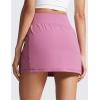 imageCRZ YOGA Butterlift A Line Golf Skirts for Women High Waisted Stretchy Casual Athletic Tennis Skorts with Side PocketsVelvet Dust