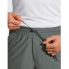 imageCRZ YOGA Casual Workout Mens Shorts 7 Inch Lightweight Quick Dry for Gym Athletic with Zipper PocketGrey Sage