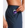 imageCRZ YOGA Casual Workout Mens Shorts 7 Inch Lightweight Quick Dry for Gym Athletic with Zipper PocketStelindigo