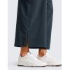 imageCRZ YOGA Lightweight Wide Leg Cropped Pants for Women 25quot High Waisted Loose Casual Lounge Travel Work Sweatpants SummerTrue Navy