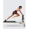 imageCRZ YOGA Secretsculpt Womens Butterlift High Waist Scrunch Butt Biker Shorts 4 Inches  No Front Seam Workout Gym BootyCoffee Brown