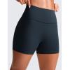 imageCRZ YOGA Secretsculpt Womens Butterlift High Waist Scrunch Butt Biker Shorts 4 Inches  No Front Seam Workout Gym BootyTrue Navy