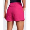 imageCRZ YOGA Womens Lightweight Mid Rise Hiking Shorts 4  Stretch for Athletic Summer Travel Outdoor Golf with Zip PocketsGranita Pink