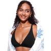 imageCRZ YOGA Womens V Neck Bikini Tops Criss Cross Back Sexy Swim Bathing Suit Bra PaddedBlack