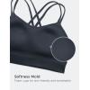 imageCRZ YOGA Softness Mold Womens Butterluxe Strappy Longline Sports Bra  Double Spaghetti Strap Workout Yoga Crop Top AthleticTrue Navy