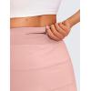 imageCRZ YOGA Womens High Waisted Tennis Skirts with 3 Pockets Golf A Line Lightweight Cute Athletic Casual SkortsPuff Pink