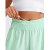 imageCRZ YOGA Womens Shorts Casual High Waisted Linerless for Lounge Athletic Golf with Pockets WeightlessMint Moment