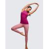 imageCRZ YOGA Butterluxe Womens Workout Racerback Sleeveless Tops High Neck Athletic Camisole Tanks Running Gym Yoga ShirtsMagenta Purple