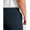 imageCRZ YOGA Casual Golf Pants for Men  32quot Water Resistant Lightweight Work Dress Trousers with Zipper PocketsTrue Navy