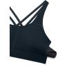 imageCRZ YOGA Womens Strappy Sports Bras Fitness Workout Padded Yoga Top Criss Cross Back CamiTrue Navy