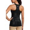 imageCRZ YOGA Butterluxe Womens Workout Racerback Sleeveless Tops High Neck Athletic Camisole Tanks Running Gym Yoga ShirtsBlack Tie Dye Flowers