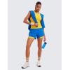 imageCRZ YOGA Butterluxe Womens Racerback Workout Tank Tops High Neck Sleeveless Camisole Athletic Gym ShirtsHigh Visibility Yellow
