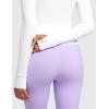 imageCRZ YOGA Butterluxe Womens Cropped Slim Fit Workout Jacket Weightless Track Athletic Full Zip Up Tops with Thumb HolesWhite