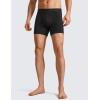 imageCRZ YOGA Mens UltraSoft Modal Boxer Briefs 5quot  Double Lined Comfort Moisture Wicking Breathable Stretch Underwear 3PackBlack 3pack