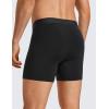 imageCRZ YOGA Mens UltraSoft Modal Boxer Briefs 5quot  Double Lined Comfort Moisture Wicking Breathable Stretch Underwear 3PackBlack 3pack