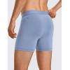 imageCRZ YOGA Mens UltraSoft Modal Boxer Briefs 5quot  Double Lined Comfort Moisture Wicking Breathable Stretch Underwear 3PackBlackBlueBrown