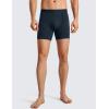 imageCRZ YOGA Mens UltraSoft Modal Boxer Briefs 5quot  Double Lined Comfort Moisture Wicking Breathable Stretch Underwear 3PackBlackGreyNavy