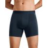 imageCRZ YOGA Mens UltraSoft Modal Boxer Briefs 5quot  Double Lined Comfort Moisture Wicking Breathable Stretch Underwear 3PackBlackGreyNavy
