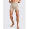 imageCRZ YOGA Mens UltraSoft Modal Boxer Briefs 5quot  Double Lined Comfort Moisture Wicking Breathable Stretch Underwear 3PackMojaveGreenWhite