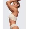 imageCRZ YOGA Softhold Womens Double Lined Strapless Bralettes  Tube Tops Bandeau Unlined Wireless Stretchy TShirt Everyday BraMojave Tan 2