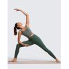 imageCRZ YOGA ButterluxeLight Womens V Neck Longline Sports Bra  Spaghetti Straps Workout Crop Top Padded Yoga CamiGrey Sage