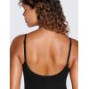 imageCRZ YOGA Womens Butterluxe Athletic Adjustable Strap Rompers Workout One Piece Sleeveless Jumpsuits Padded Bodysuit ShortsBlack