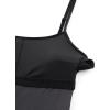 imageCRZ YOGA Womens Butterluxe Athletic Adjustable Strap Rompers Workout One Piece Sleeveless Jumpsuits Padded Bodysuit ShortsBlack Tie Dye Flowers