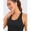 imageCRZ YOGA Womens Butterluxe Yoga Workout Tank Tops Racerback Sleeveless Camisole Athletic Gym ShirtsBlack