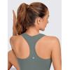 imageCRZ YOGA Womens Butterluxe Yoga Workout Tank Tops Racerback Sleeveless Camisole Athletic Gym ShirtsGrey Sage