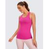 imageCRZ YOGA Womens Butterluxe Yoga Workout Tank Tops Racerback Sleeveless Camisole Athletic Gym ShirtsHibiscus Purple