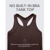 imageCRZ YOGA Womens Butterluxe Yoga Workout Tank Tops Racerback Sleeveless Camisole Athletic Gym ShirtsHot Fudge Brown
