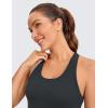 imageCRZ YOGA Womens Butterluxe Yoga Workout Tank Tops Racerback Sleeveless Camisole Athletic Gym ShirtsMelanite