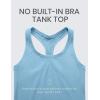 imageCRZ YOGA Womens Butterluxe Yoga Workout Tank Tops Racerback Sleeveless Camisole Athletic Gym ShirtsPure Blue