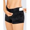 imageCRZ YOGA Womens Naked Feeling Biker Shorts  3 Inches High Waisted Yoga Workout Running SpandexDark Grey Camouflage